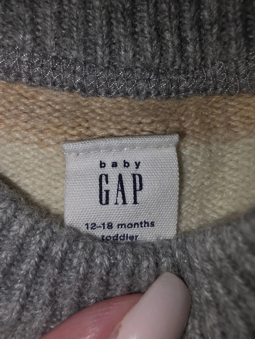 Baby Gap Toddler CashSoft Stripe Sweater